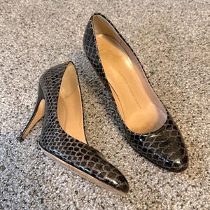 Giuseppe Zanotti Vero Cuoio Snakeskin Pumps, beyond GORGEOUS❤️❤️, Size 37, EUC